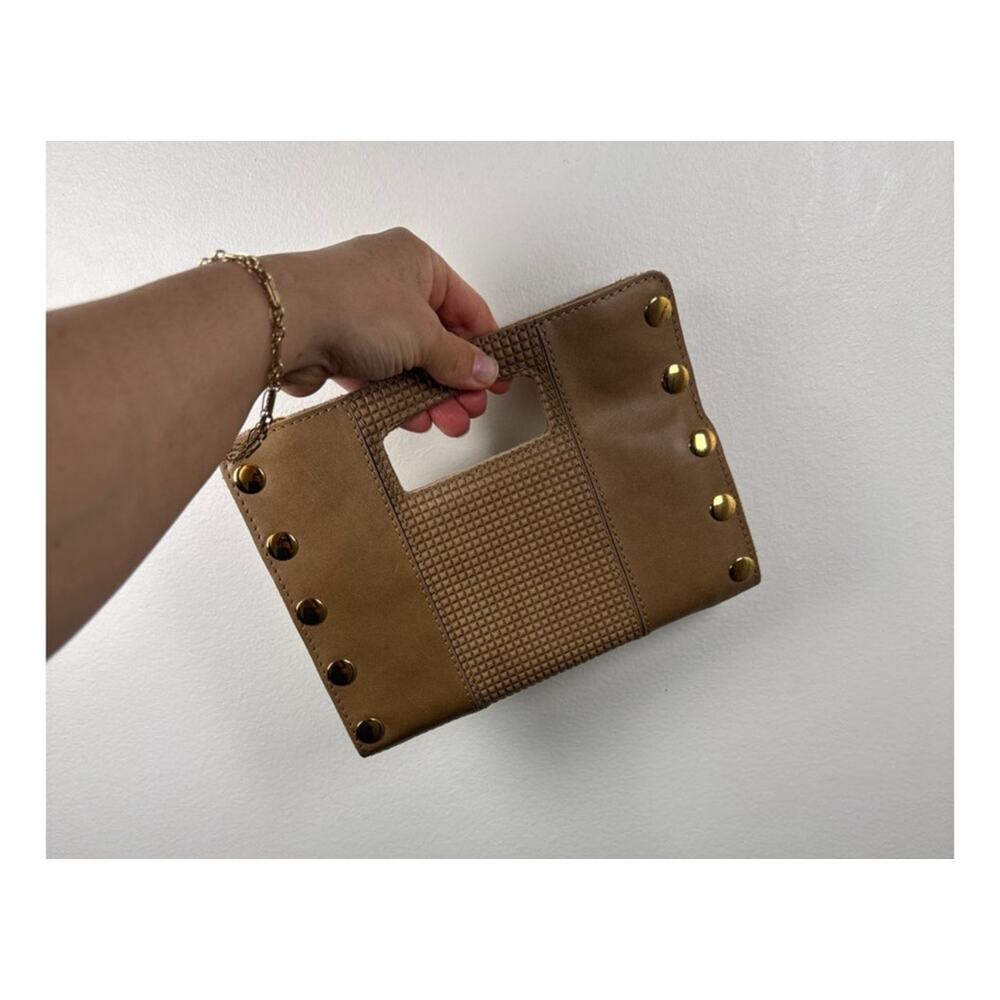 Hammitt Los Angeles Studded Leather Clutch Wallet Quiet Luxury Designer, OS